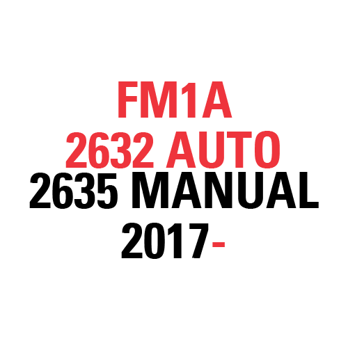 FM1A 2632 AUTO 2635 MANUAL 2017-